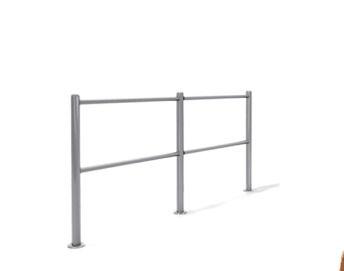 Reliable Simple Steel Stanchion