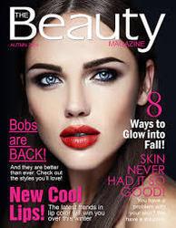 Glossy Paper Standard Size Beauty Magazine