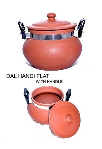 Indian Clay Mitti Earthen Pot for Cooking & Serving, Earthen
