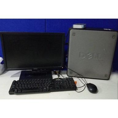Black Color Desktop Computer