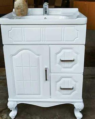 Rectangular Pvc Board Bathroom Vanity