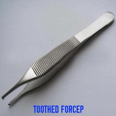 Stainless Steel Anti Corrosion Toothed Forceps