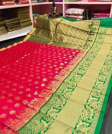 Mothi Gade 3 Line Boarder Uppada Saree