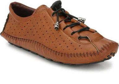 Spring Brown Leather Men Shoes