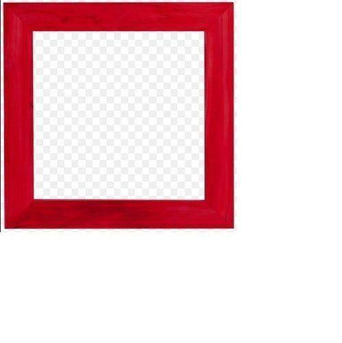 Red Picture Frames at