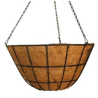 Black Decorative Metal Hanging Basket
