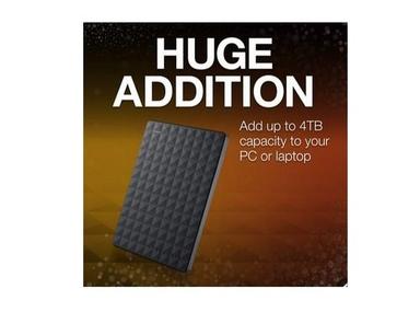 Seagate Expansion Portable 1Tb External Hard Disk Drive Cache Capacity: 1 Terabyte (Tb)
