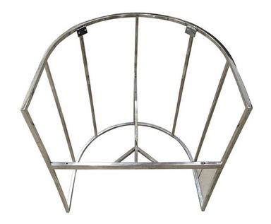 Chrome Finish Stainless Steel Corrosion Free Metal Chair Frame