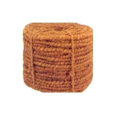 Coconut Fiber Natural 20 To 25Mm Curled Twisted Coir Rope