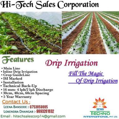 ISI Marked Drip Irrigation with 5 Years Warranty