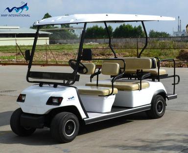 Low Maintenance Scratch Resistant Easy To Ride Battery Operated Six Seater Golf Cart