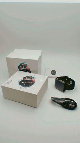 Black Color HW12 Smartwatch