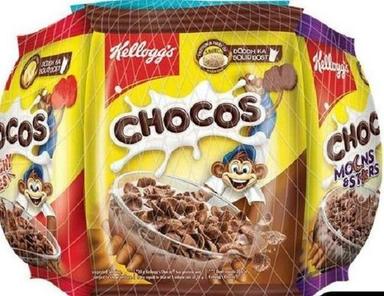 Sweet And Delicious Nutritent Enriched Kelloggs Eggless Chocos Flakes For Breakfast Cereal Fat Contains (%): 3 Percentage ( % )
