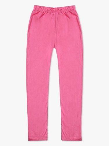 Ladies Comfortable And Breathable Good Quality Cotton Silk Pink Plain Leggings  Size: Extra Large at Best Price in Delhi