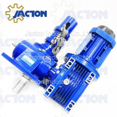 10 Ton Electric Motorized Lifting Screw Jack 75mm Stroke With Proximity Switches 14mm Shaft for SIKO Geared Potentiometer