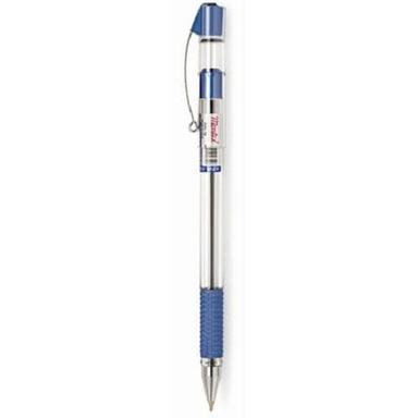 Plastic Lightweight Comfortable Grip Leak Proof And Smooth Writing Blue Ball Pens