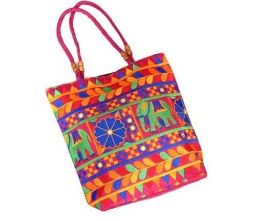 Multicolor Environmentally Friendly Lightweight Casual Wear Designer  Jaipuri Handicraft Bag at Best Price in Kolhapur