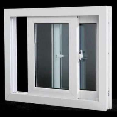 White Upvc Door, 5-7 Mm Thickness Of Glass, Hinged Door Open Style