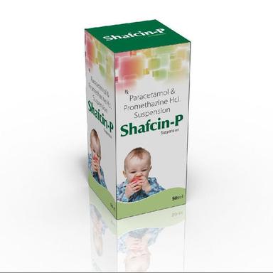 Shafcin-P Paracetamol And Promethazine Hydrochloride Pediatric Oral Suspension Usage: Industrial
