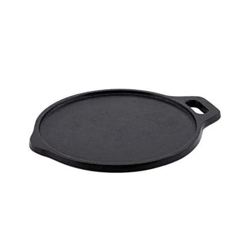 Bhagya Cast Iron Cookware Iron Omelette Pan, 9 Inches, Black, Round And  Flat, Capacity: Nill