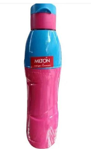 1L Plastic Inside Engraving Round Narrow Flip Top Milton Water Bottle