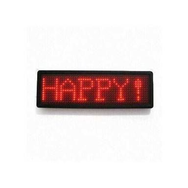 230 Volt Rectangular Shape Red Led Name Board Design: Modern