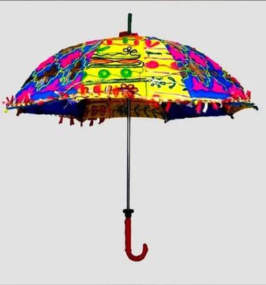 Handcrafted Multicolor Rajasthani Umbrella For Wedding, Party, Festival Decoration