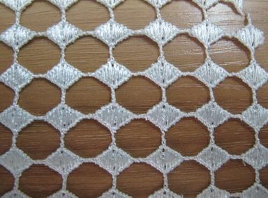 100% White Cotton Chemica Lace For Dress