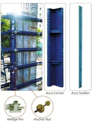 Mild Steel Scaffolding Column Formwork For Construction Use Diameter: 3Mm