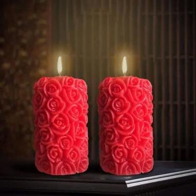 Colored Flame Decorative Candles For Home And Hotel Decoration Use