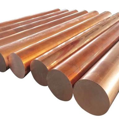 Solid Red Copper Round Rod For Industrial Use