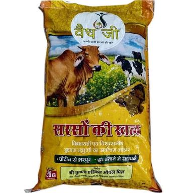 Brown Mustard Oil Cake For Cattle Feed