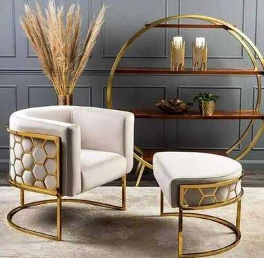 Pvd Coating Stainless Steel Sofa Set For Home