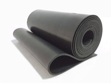 Rectangular Black Color Rubber Sheet