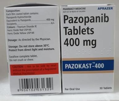 Black Pazokast 400Mg Tablets