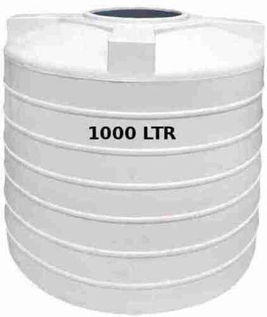 High Strength Long Lasting Durable White Color Plastic Water Tank