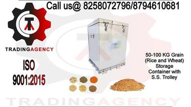 SS Rice and Wheat Storage Container