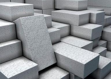 Rectangular Solid Concrete Block Pattern Plain