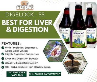 Digelock 55 Bird Liver Syrup Overall Growth of All Birds