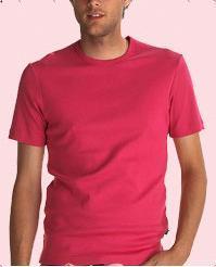 Red Colour Mens T-Shirts