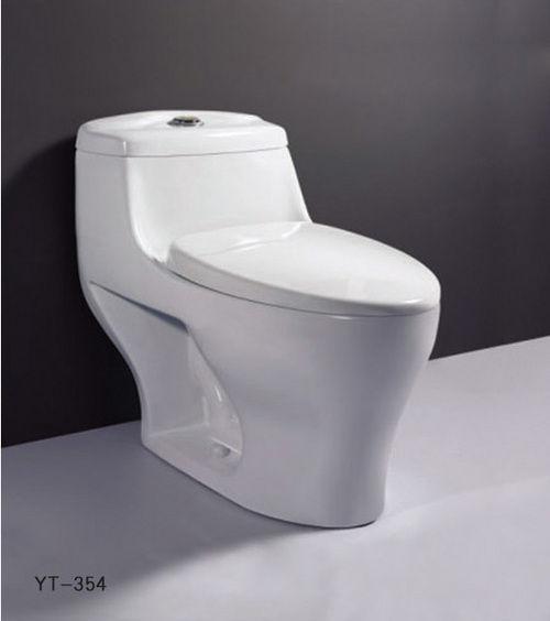Western Style Bathroom Gold Toilet Set Chaozhou High Quality