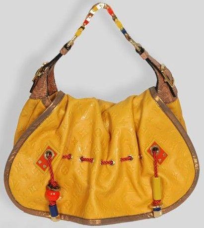 LOUIS VUITTON Monogram Epices Kalahari PM yellow Shoulder bag