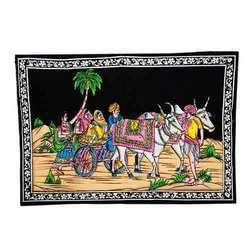 Traditional Fabric Wall Painting