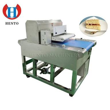 Silver Commercial Automatic Cake Cutting Machine