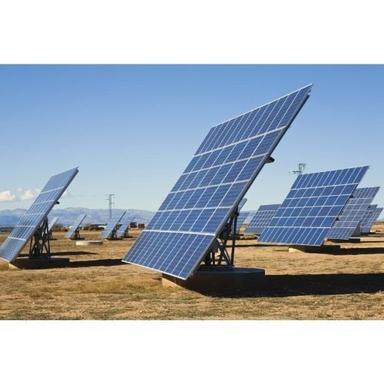 Blue Mounting Structure 2 Kw Commercial Solar Tracker