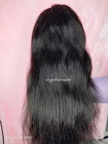 Natural Black Hair Wigs Length: 14-30 Inch (In)