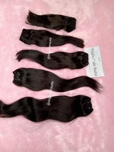 Black Indian Silky Straight Hair Bundles