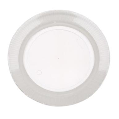 Disposable Round Plastic Dinner Plate 10.2" / 260 MM