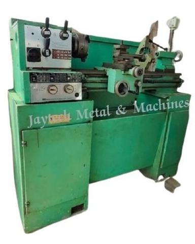 Used Green Color Lathe Machine