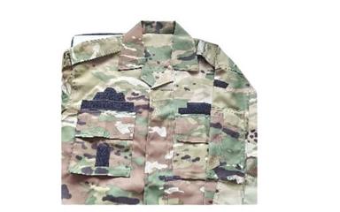 Printed Army Uniform Shirt